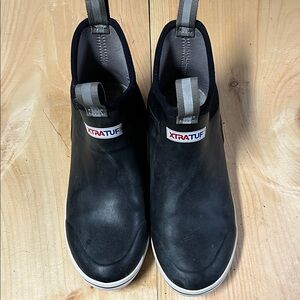 XTRATUF Men's Black Waterproof Boots